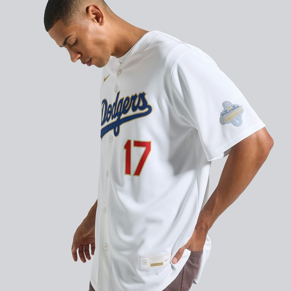 Shohei Ohtani Los Angeles Dodgers Nike 2026 Gold Collection Kanji Stadium Jersey Online