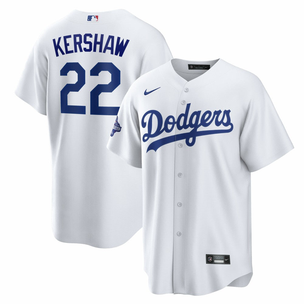 Clayton Kershaw Los Angeles Dodgers Nike Home 2025 World Series Champions Replica Jersey Outlet