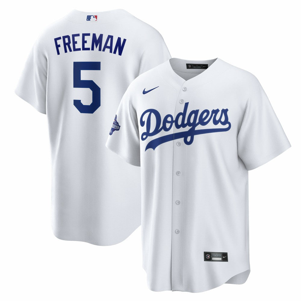 Freddie Freeman Los Angeles Dodgers Nike Home 2025 World Series Champions Replica Jersey Near Me