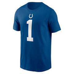 Ahmad Sauce Gardner Indianapolis Colts Player Name & Number T-Shirt - Royal - Nike