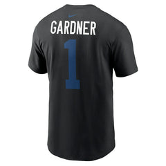 Ahmad Sauce Gardner Indianapolis Colts Player Name & Number T-Shirt - Black - Nike