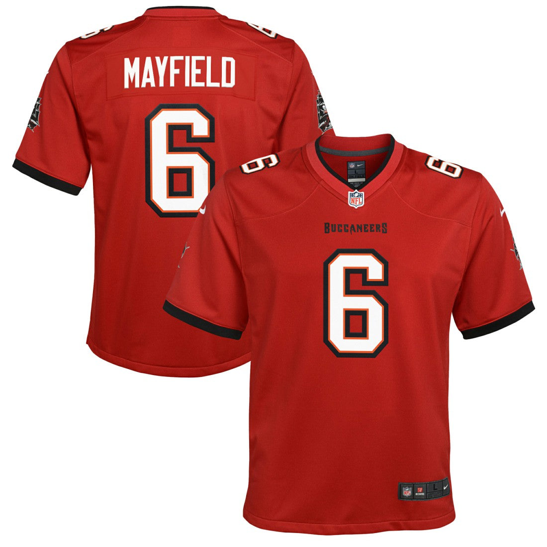 Baker Mayfield Tampa Bay Buccaneers Youth Game Jersey - Red - Nike