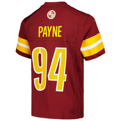 Daron Payne Washington Commanders Youth Game Jersey - Burgundy - Nike