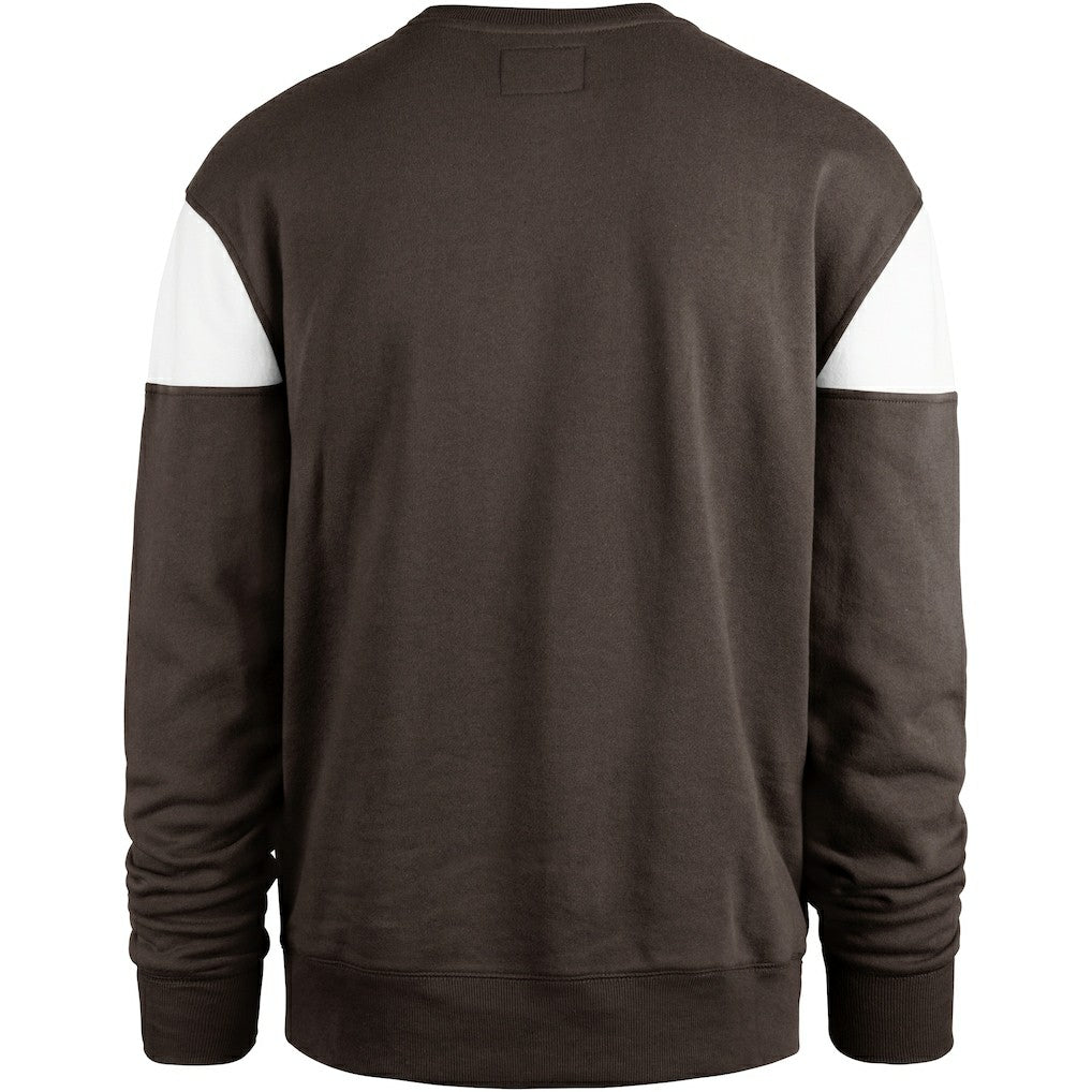Cleveland Browns '47 Groundbreaker Onset Pullover Sweatshirt - Brown - 47 brand