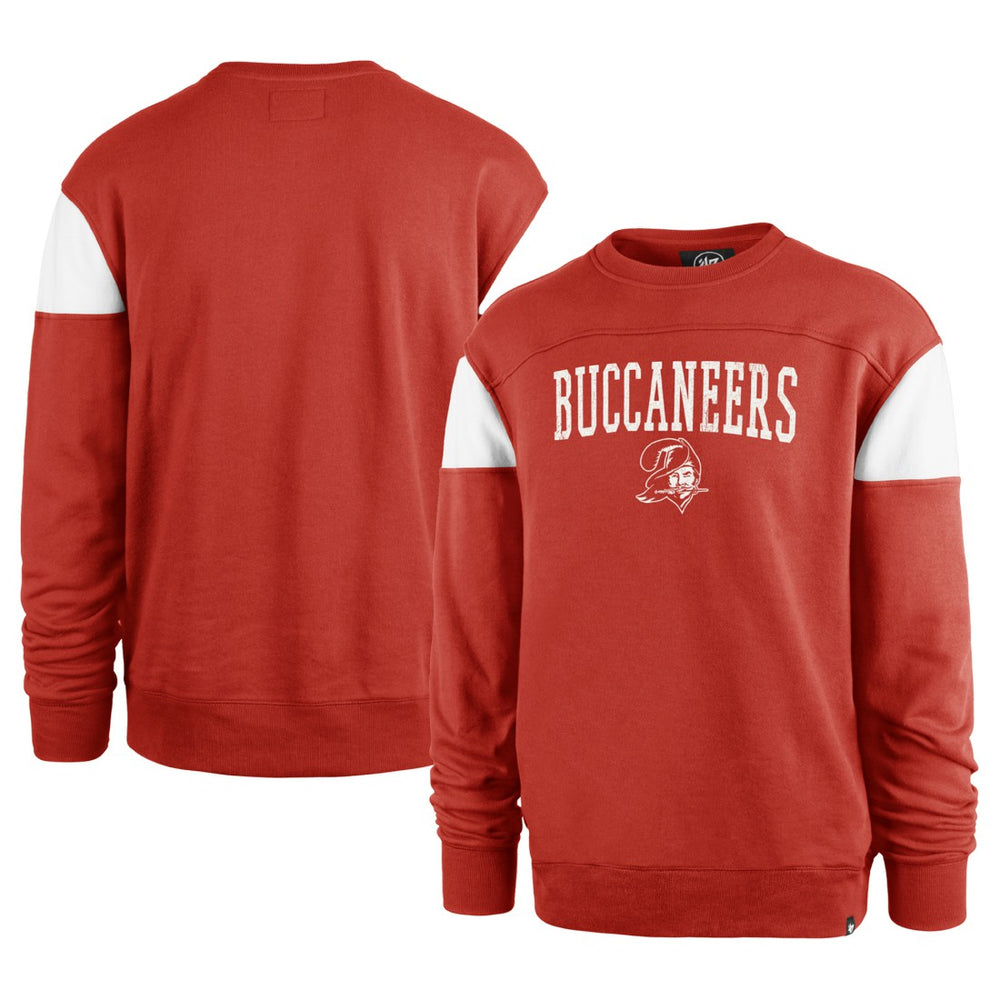 Tampa Bay Buccaneers '47 Groundbreaker Onset Pullover Sweatshirt - Red - 47 brand