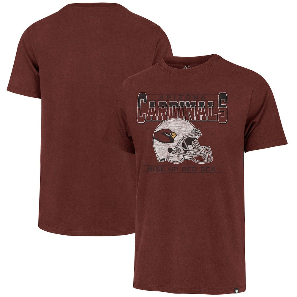 Arizona Cardinals '47 Gridiron Classics Time Lock Franklin T-Shirt - Cardinal - 47 brand