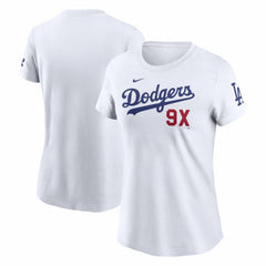 Los Angeles Dodgers Nike Women's 9X Champions T-Shirt for sale