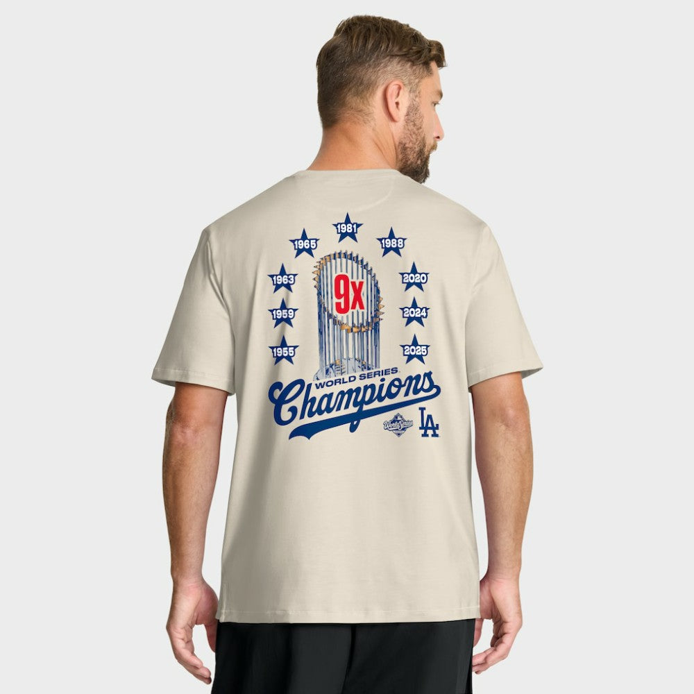 Los Angeles Dodgers Fanatics Local 9x Champs T-Shirt Outlet