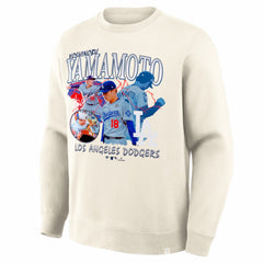 Yoshinobu Yamamoto Los Angeles Dodgers Fanatics Montage Legacy Sweatshirt for sale