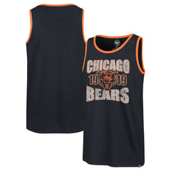 Chicago Bears '47 Upload Franklin Tank Top - Navy - 47 brand