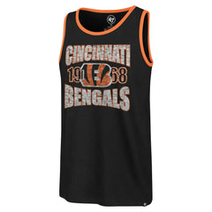 Cincinnati Bengals '47 Upload Franklin Tank Top - Black - 47 brand