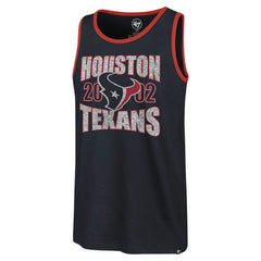 Houston Texans '47 Upload Franklin Tank Top - Navy - 47 brand