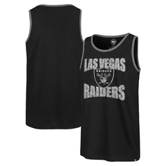 Las Vegas Raiders '47 Upload Franklin Tank Top - Black - 47 brand