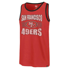 San Francisco 49ers '47 Upload Franklin Tank Top - Scarlet - 47 brand