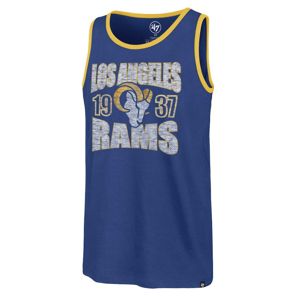Los Angeles Rams '47 Upload Franklin Tank Top - Royal - 47 brand