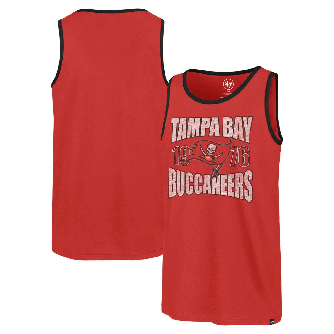 Tampa Bay Buccaneers '47 Upload Franklin Tank Top - Red - 47 brand