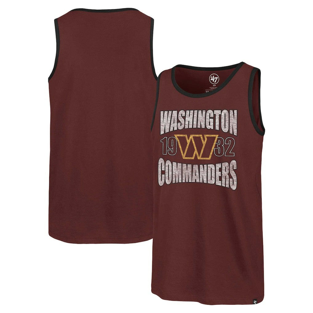 Washington Commanders '47 Upload Franklin Tank Top - Burgundy - 47 brand