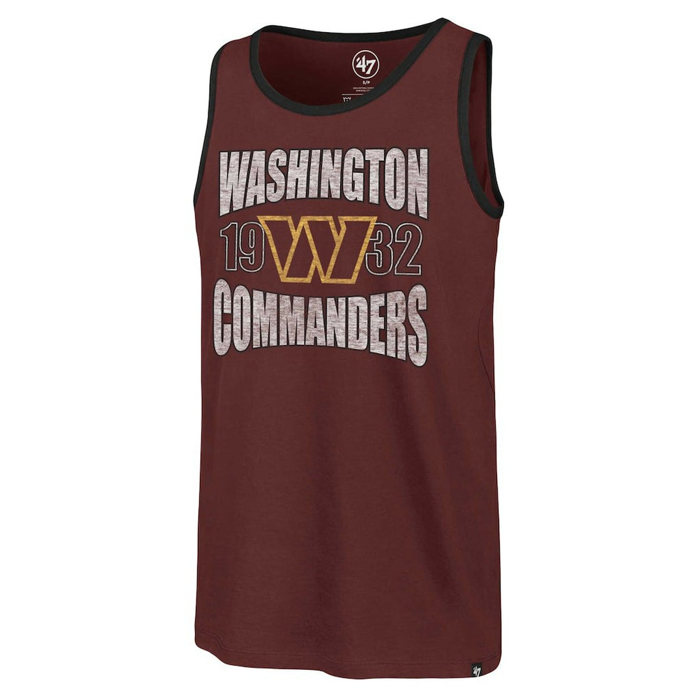 Washington Commanders '47 Upload Franklin Tank Top - Burgundy - 47 brand