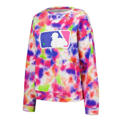 MLB Batterman Terez Neon Tie-Dye Pullover Sweatshirt Sale