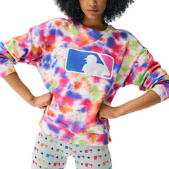 MLB Batterman Terez Neon Tie-Dye Pullover Sweatshirt Sale