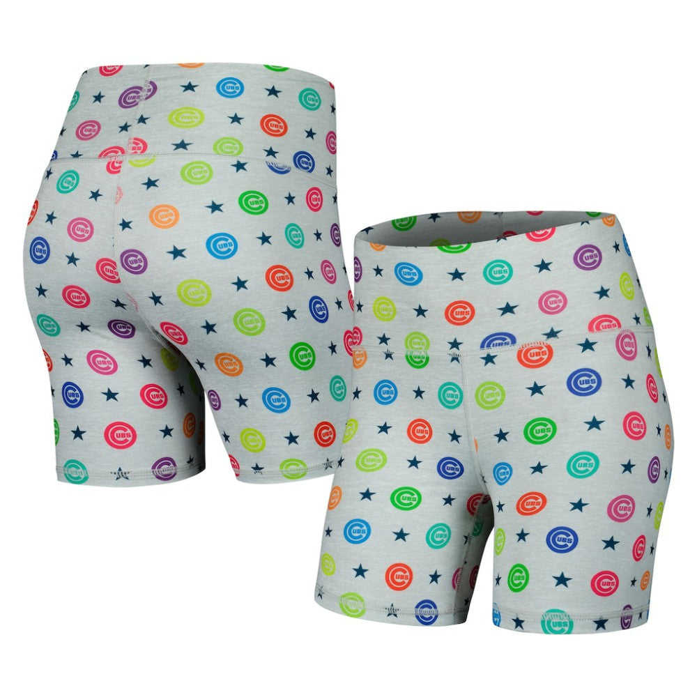 Chicago Cubs Terez Women's TLC Rainbow Shorts for sale
