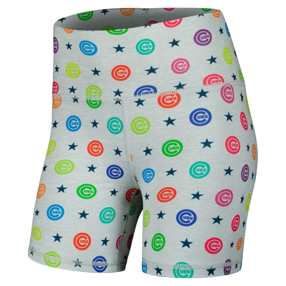 Chicago Cubs Terez Women's TLC Rainbow Shorts for sale