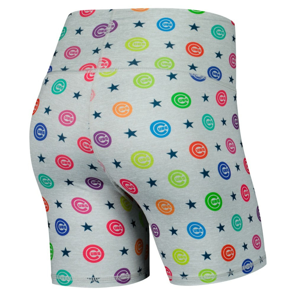Chicago Cubs Terez Women's TLC Rainbow Shorts for sale