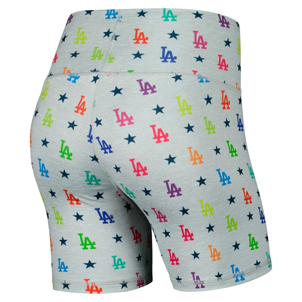 Los Angeles Dodgers Terez Women's TLC Rainbow Shorts Online