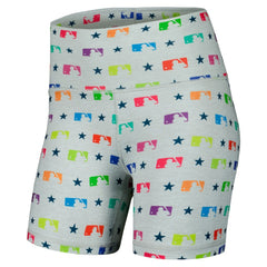 MLB Merchandise Terez Women's TLC Rainbow Shorts for sale