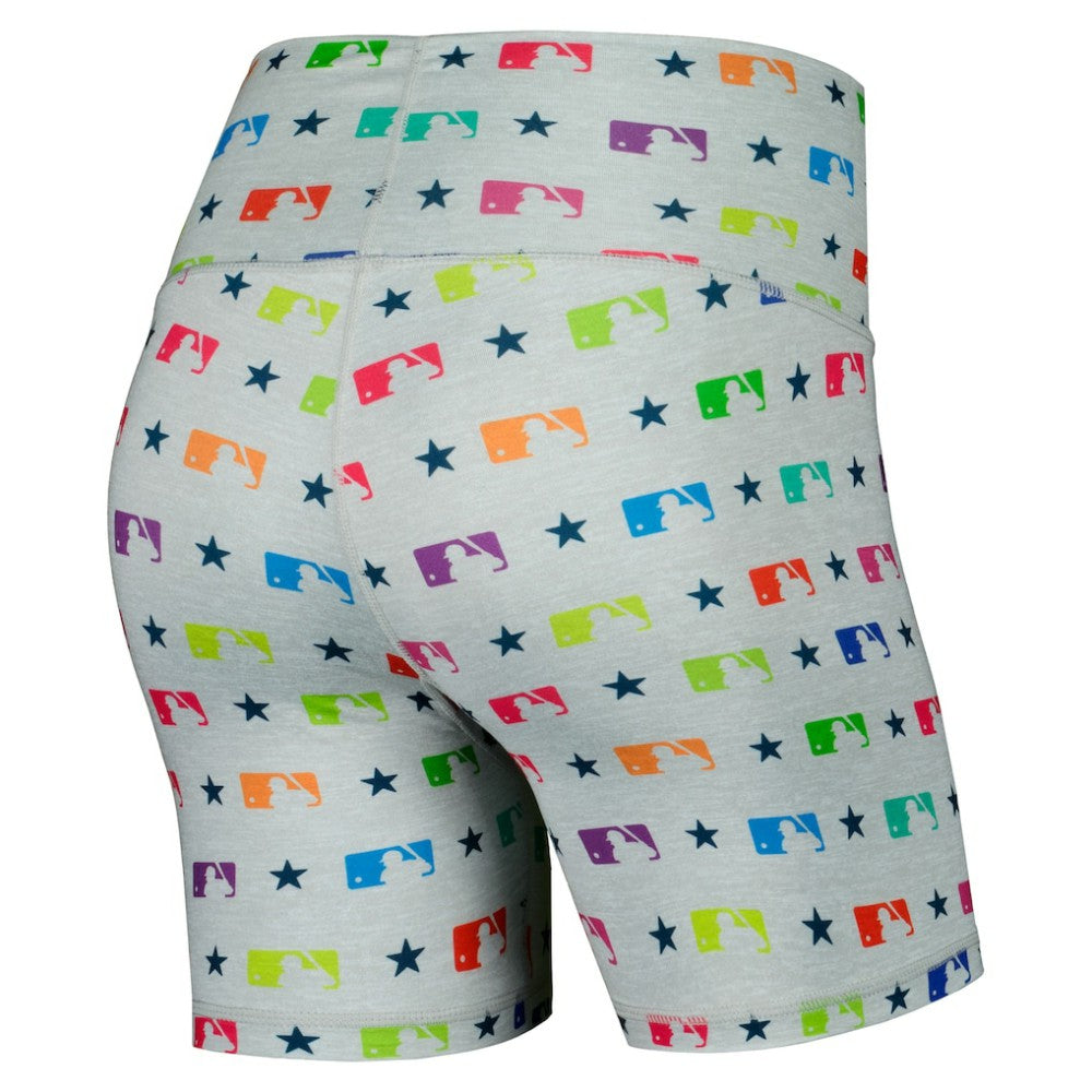 MLB Merchandise Terez Women's TLC Rainbow Shorts for sale