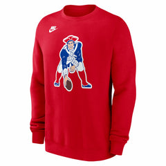 New England Patriots Pat Patriot Club Sweatshirt - Red - Nike