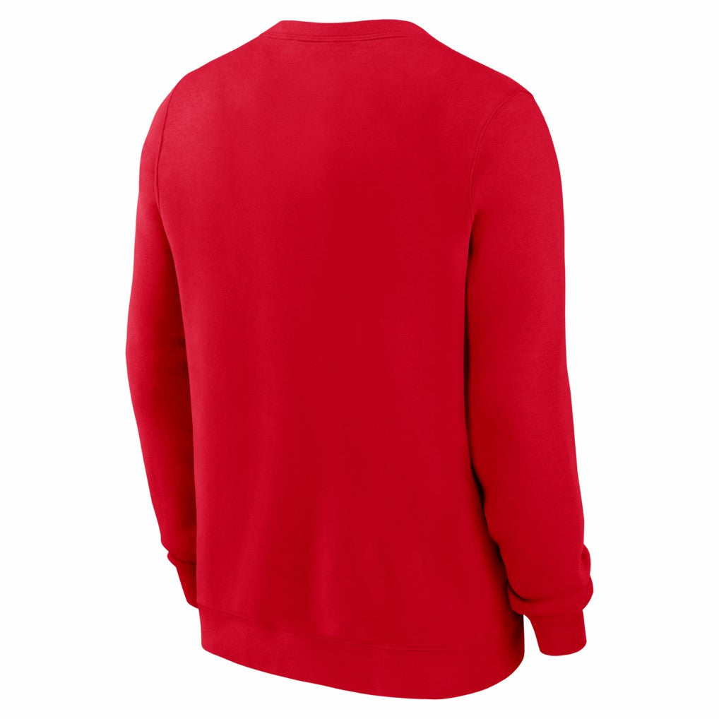 New England Patriots Pat Patriot Club Sweatshirt - Red - Nike