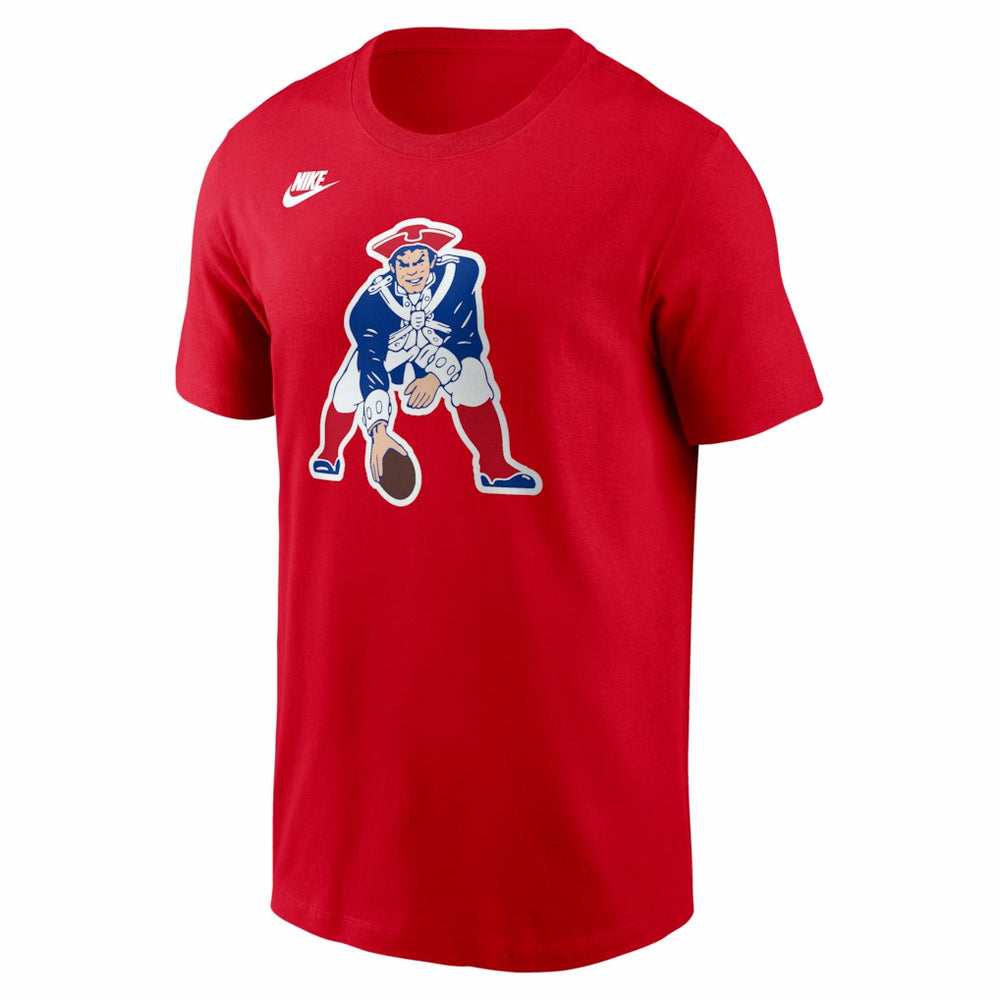 New England Patriots Pat Patriot Club T-Shirt - Red - Nike
