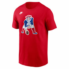 New England Patriots Pat Patriot Club T-Shirt - Red - Nike
