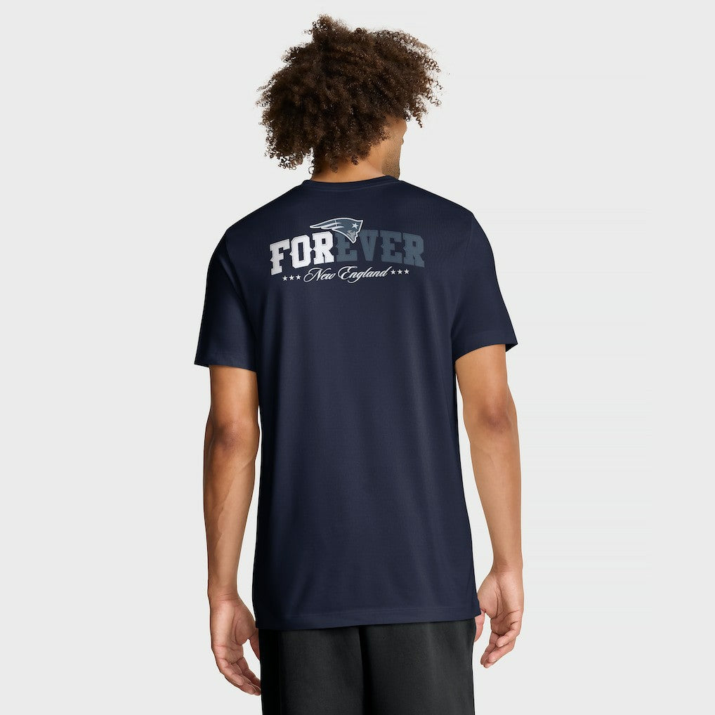 New England Patriots 2025 Rivalries Collection Legend Dri-FIT T-Shirt - Navy - Nike