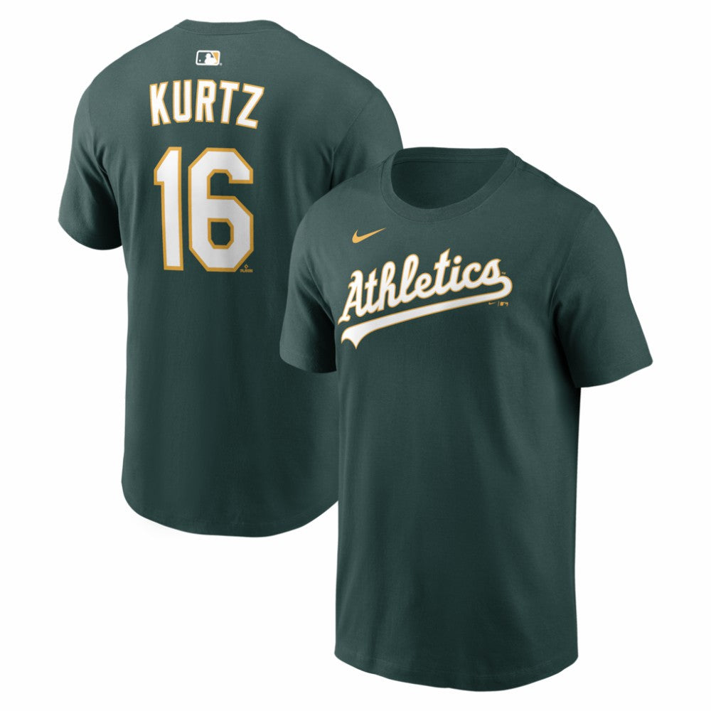 Nick Kurtz Athletics Nike Name & Number T-Shirt Discount