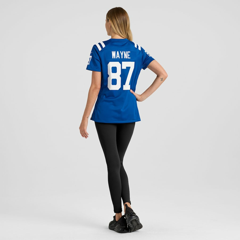 Reggie Wayne Indianapolis Colts Women's Retired Player Game Jersey - Royal - Nike