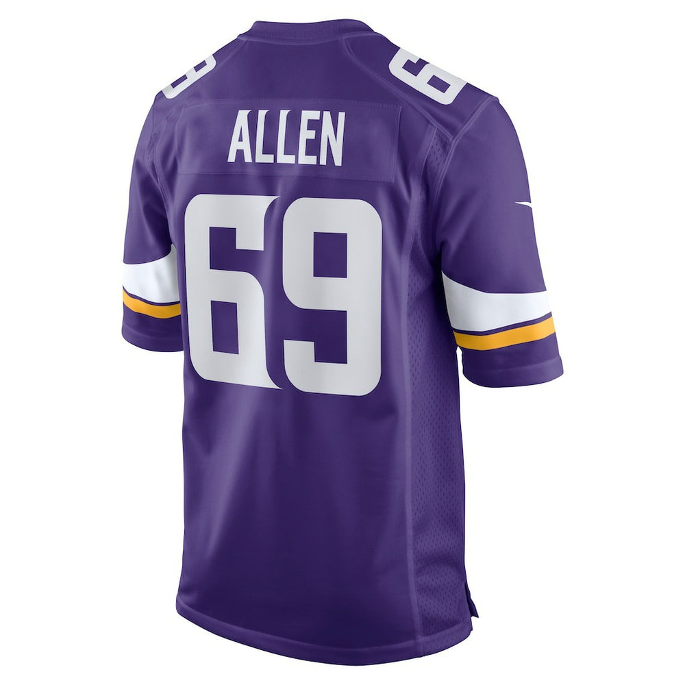 Jared Allen Minnesota Vikings Retired Player Game Jersey - Purple - Nike