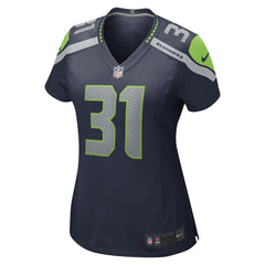 Kam Chancellor Seattle Seahawks Women's Retired Player Game Jersey - College Navy - Nike
