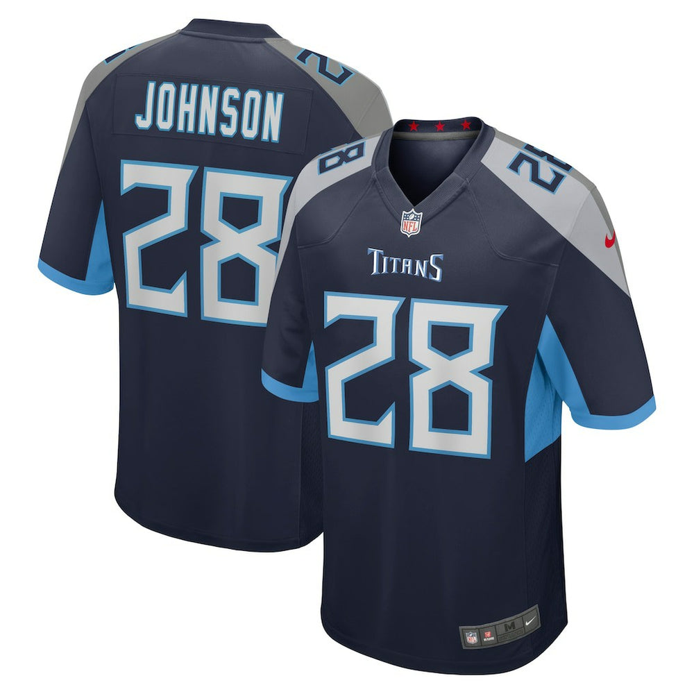 Chris Johnson Tennessee Titans Retired Player Game Jersey - Navy - Nike