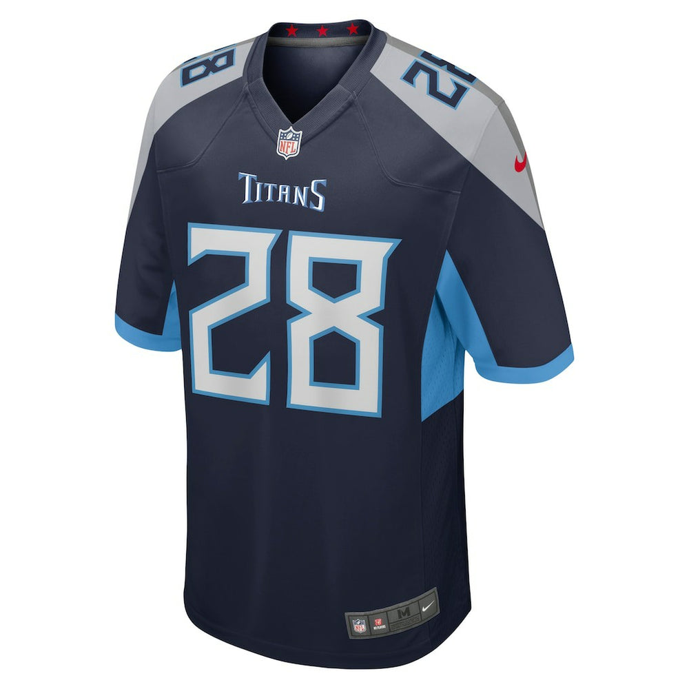 Chris Johnson Tennessee Titans Retired Player Game Jersey - Navy - Nike