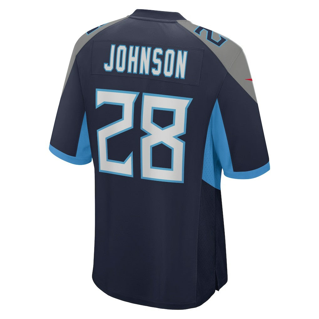 Chris Johnson Tennessee Titans Retired Player Game Jersey - Navy - Nike