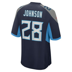 Chris Johnson Tennessee Titans Retired Player Game Jersey - Navy - Nike