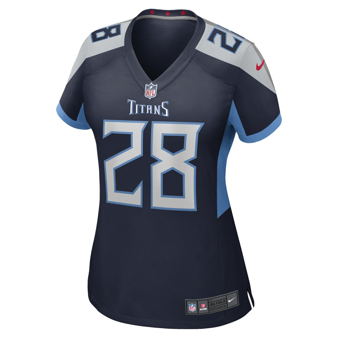 Chris Johnson Tennessee Titans Women's Retired Player Game Jersey - Navy - Nike