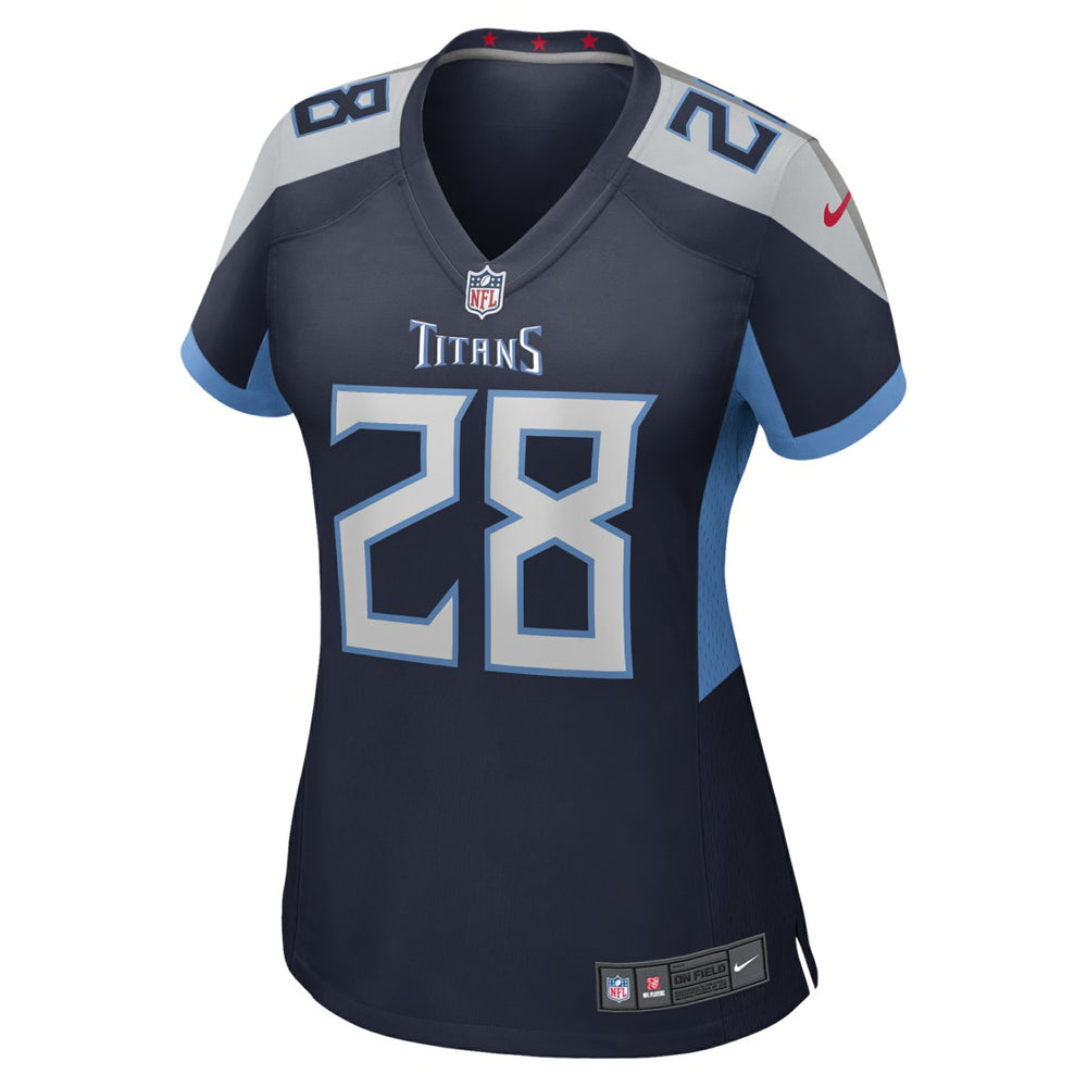 Chris Johnson Tennessee Titans Women's Retired Player Game Jersey - Navy - Nike
