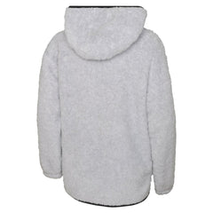 Philadelphia Flyers Girls Youth Ultimate Teddy Fleece Pullover Hoodie - Heather Gray | NHL Lifestyle