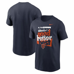 Chicago Bears Local Phrase Club T-Shirt - Navy - Nike