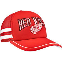 Detroit Red Wings '47 Sideband Stripes Trucker Snapback Hat - Red | 47 brand near me