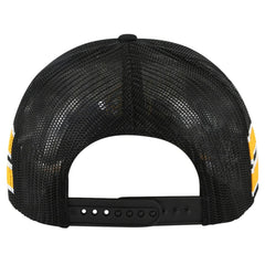 Pittsburgh Penguins '47 Sideband Stripes Trucker Snapback Hat - Black | 47 brand online