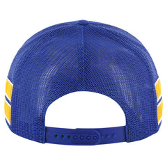 St. Louis Blues '47 Sideband Stripes Trucker Snapback Hat - Blue | 47 brand Clearance